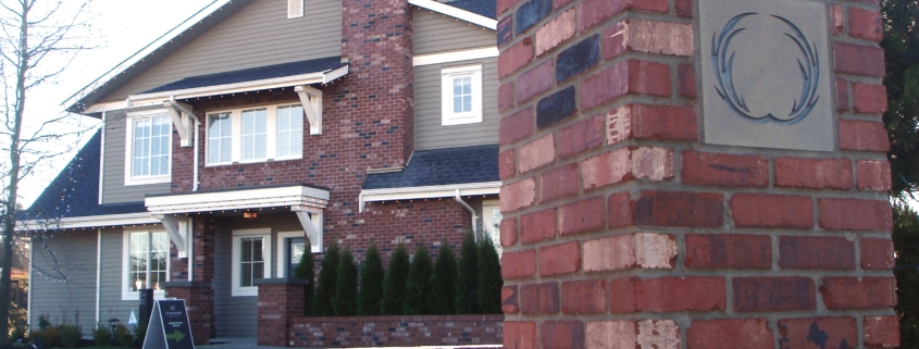 Residential brick veneer